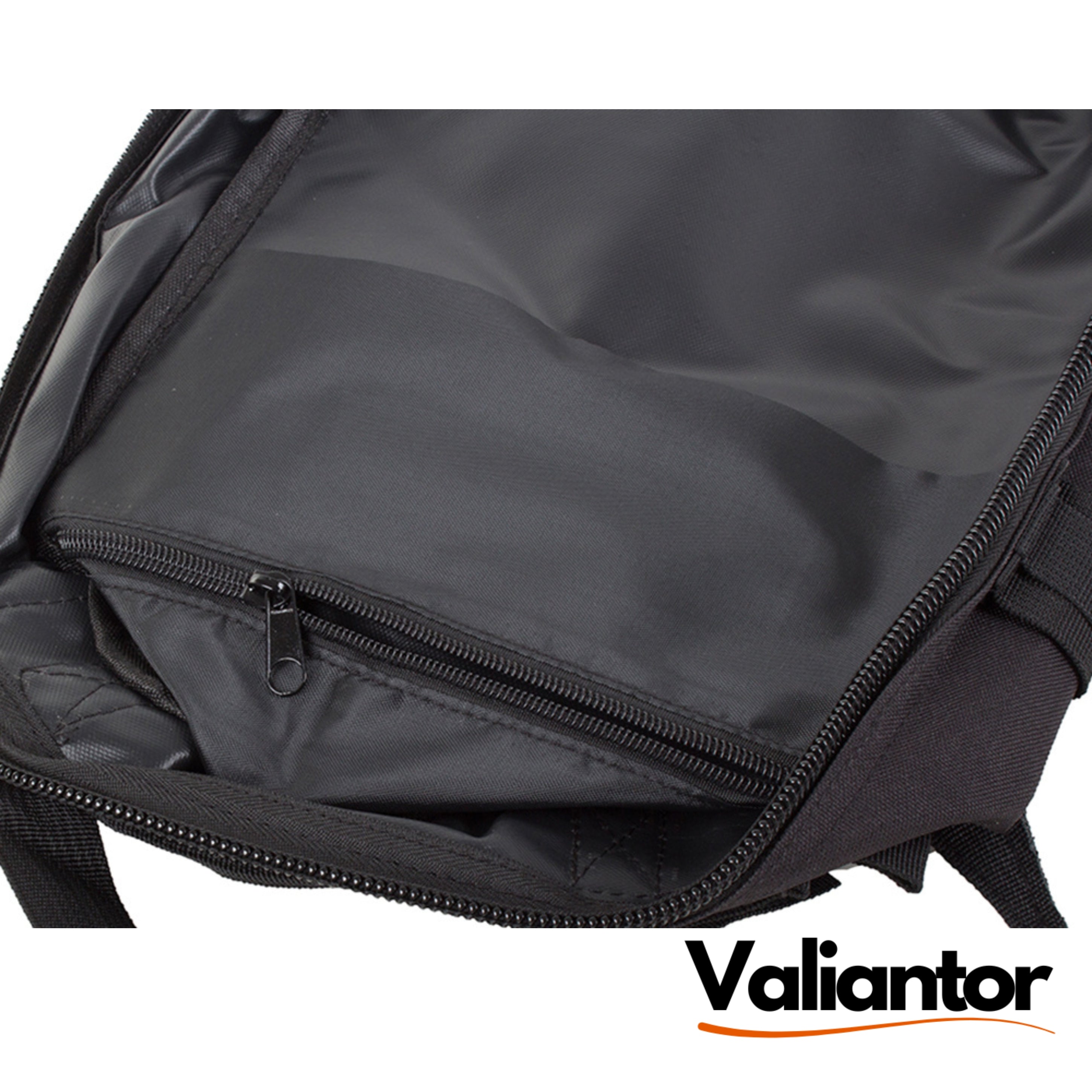 Bolsillo interior organizador de la mochila táctica militar 28L, con cremallera y compartimentos