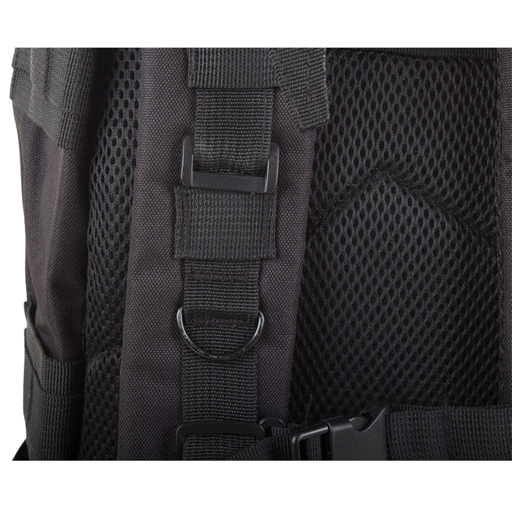 Espalda acolchada y transpirable de mochila táctica militar 30L