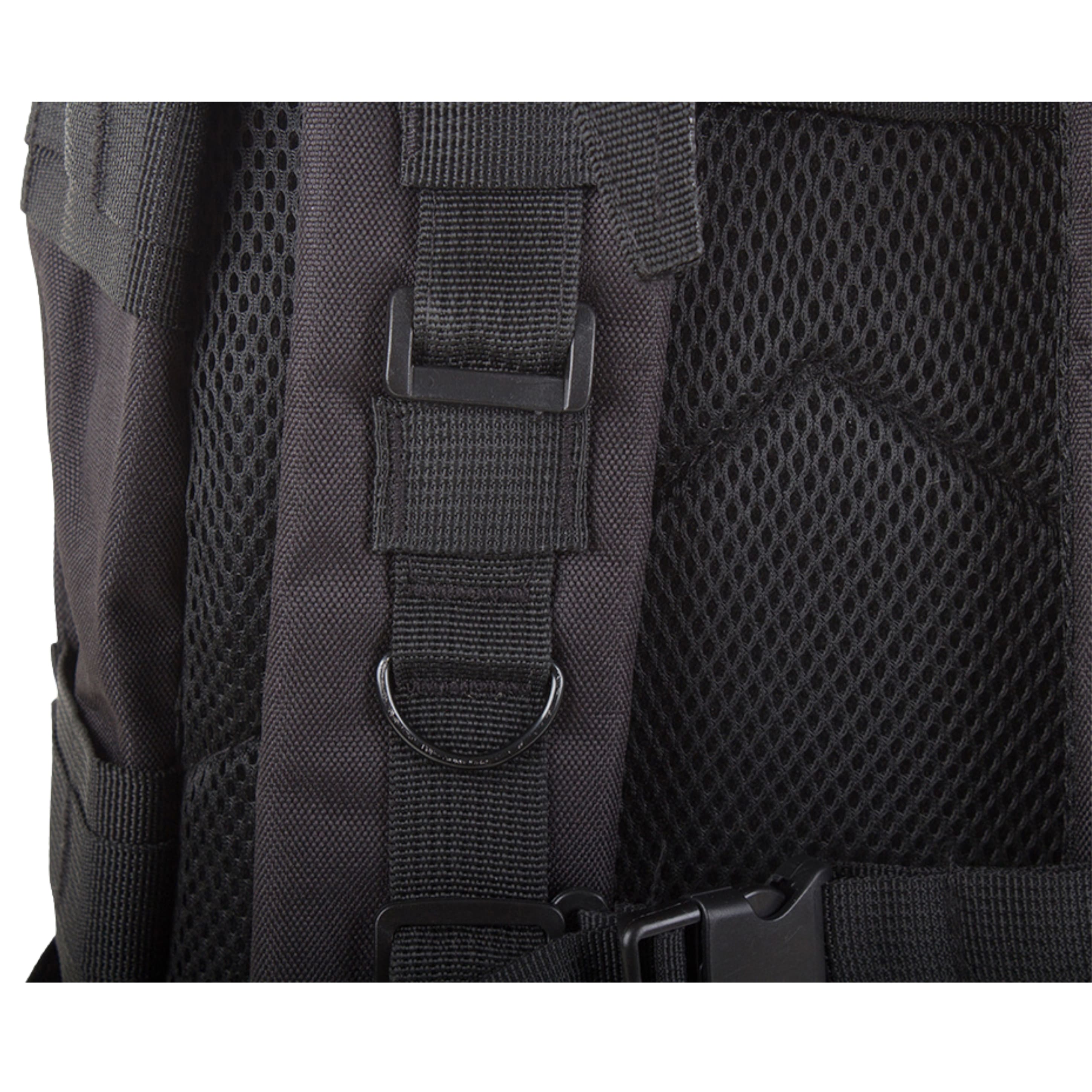 Espalda acolchada y transpirable de mochila táctica militar 30L